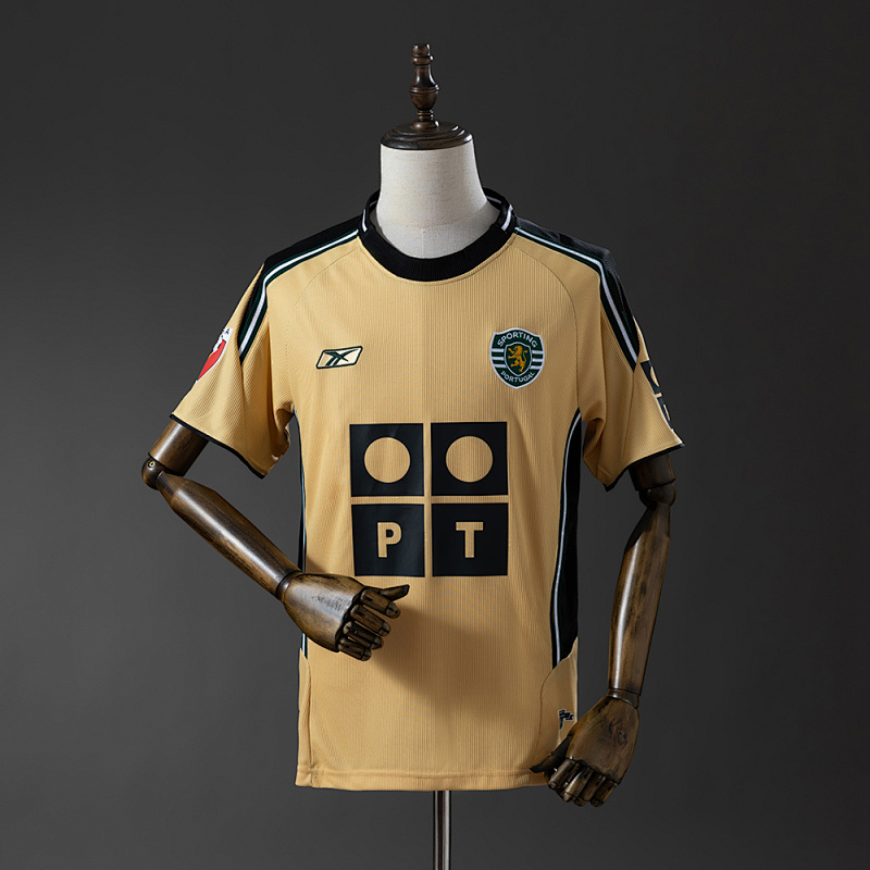 Sporting de Lisboa 03-04 Camiseta Retro Visitante Tallas S-XXL